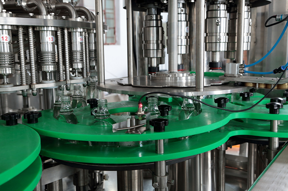 Glass bottle water filling line11
