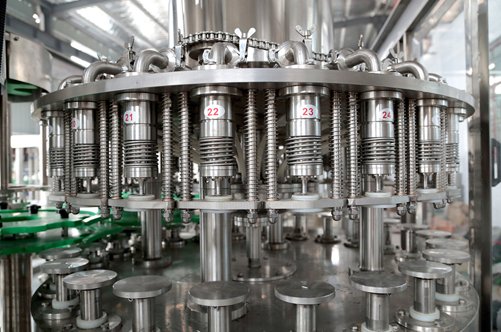 Glass bottle water filling line22