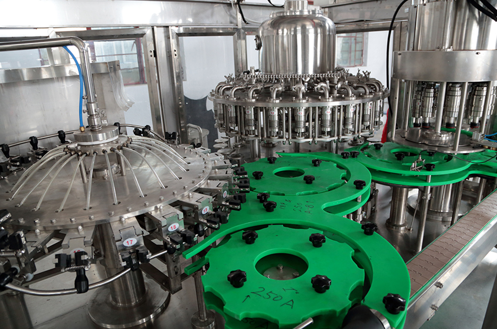 Glass bottle water filling line33